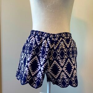 Geo-Print Shorts